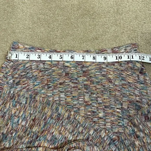 Vanessa Virginia Anthropologie NWT Asymmetric Midi Lined Spring Skirt Women XS - Picture 5 of 9